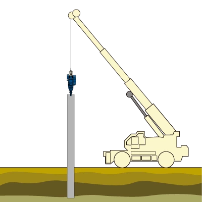 DZ-45电动振动打桩锤