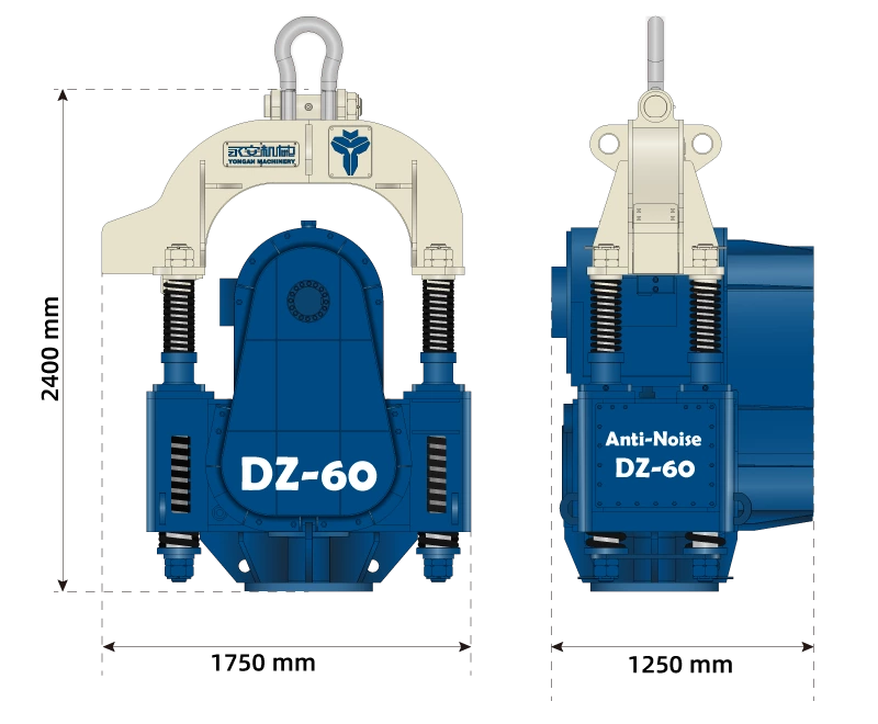 DZ-60电动振动打桩锤